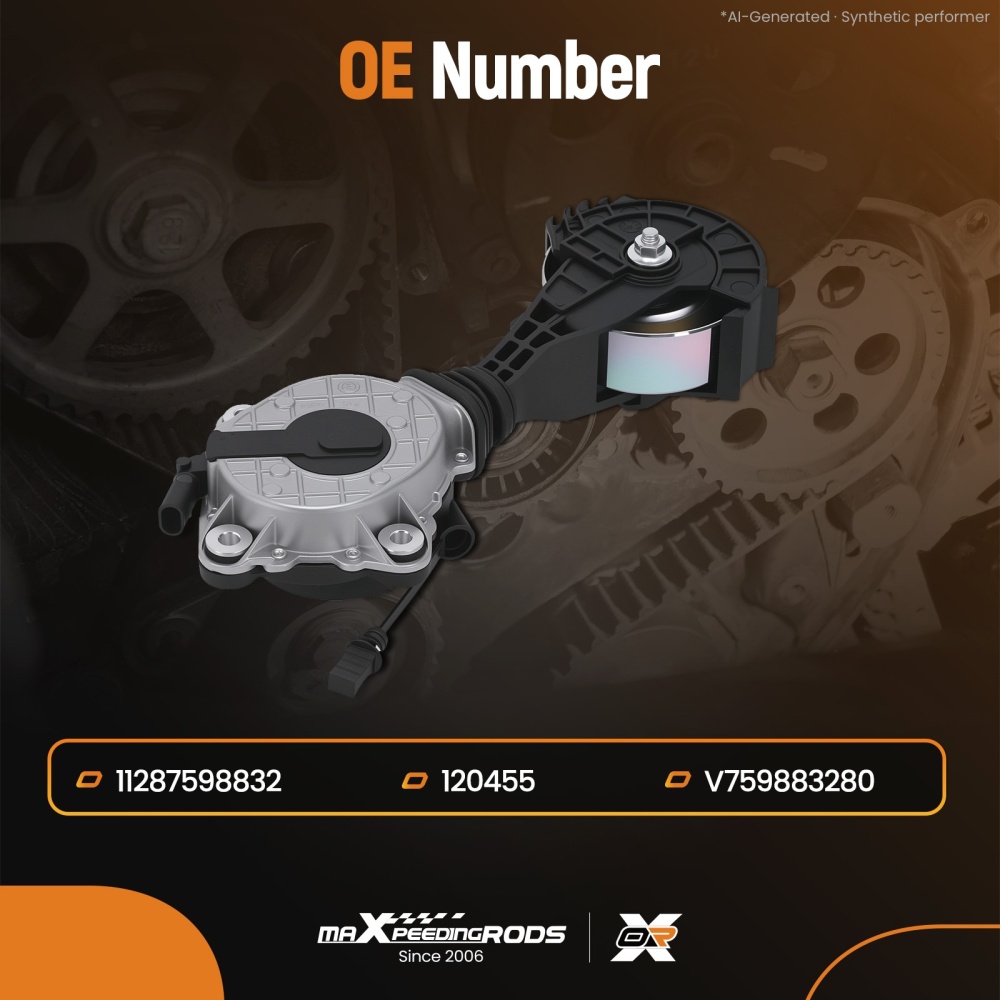 Belt Tensioner compatible for BMW 1 Series Hatchback compatible for MINI CLUBMAN COUNTRYMAN COUPE 120455