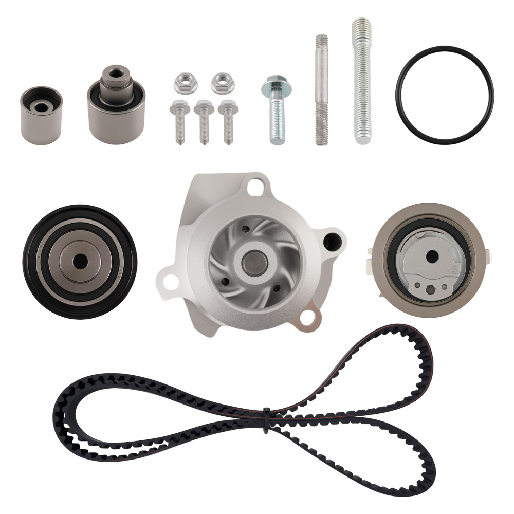 Timing Belt + Water Pump Kit compatible for VW Audi Skoda Seat 1.2 1.6 2.0 TDIKP25649XS-1