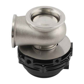 Aluminum 44mm V-Band External Cooled Turbo Wastegate w/ V-Band Flanges Black