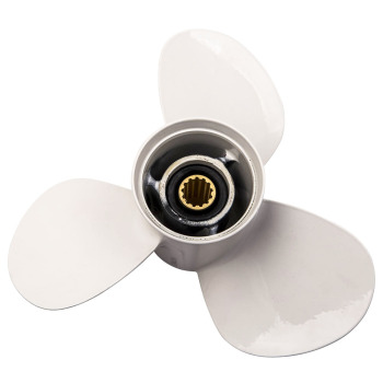 Outboard 3 Blade Propeller Prop Aluminum compatible for Yamaha 11 1/8 X 13 40-50-60HP
