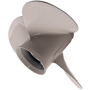 Hélice apta compatible para Yamaha 40HP-50HP-60HP 3 cuchillas de aluminio 11 3 / 8x12 G nuevo