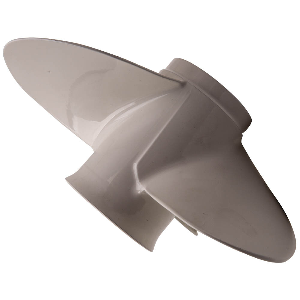 Hélice apta compatible para Yamaha 40HP-50HP-60HP 3 cuchillas de aluminio 11 3 / 8x12 G nuevo