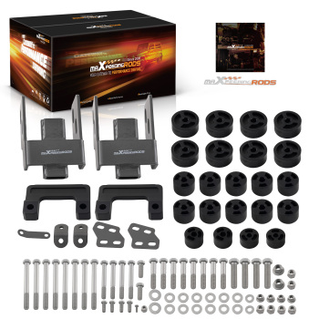 3.25 Body Lift Spacer Kit compatible for GMC Sierra 1500 2007-2013 2WD 4WD Nylon