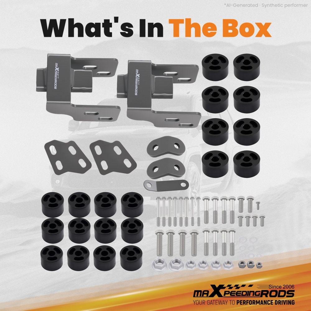 1.25 Suspension Lift Kit forSilverado compatible for Sierra 1500 2007-2013 Spacer Kit