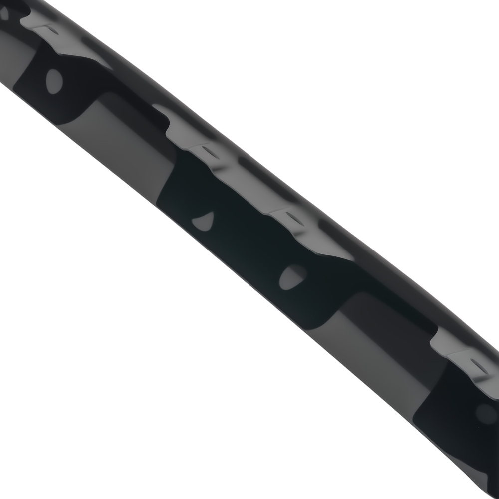 Acrylic Hood Bug Deflector compatible for Nissan Frontier 2005-2021 Black Front