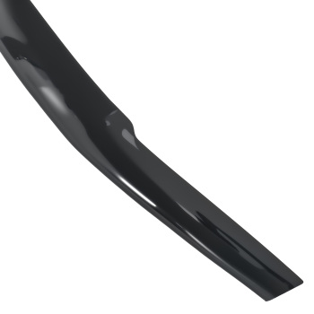 Acrylic Hood Bug Deflector compatible for Nissan Frontier 2005-2021 Black Front