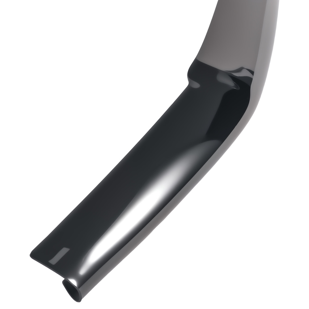 Acrylic Hood Bug Deflector compatible for Nissan Frontier 2005-2021 Black Front