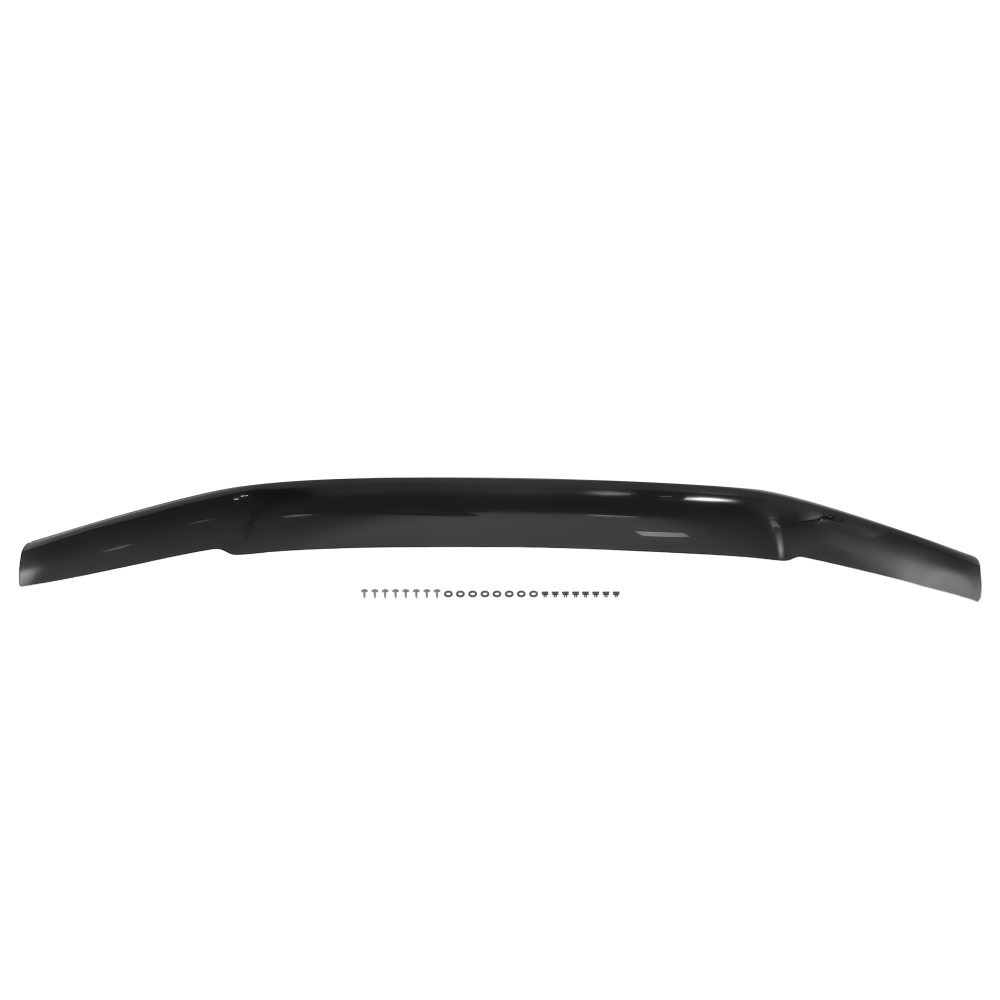 Acrylic Hood Bug Deflector compatible for Nissan Frontier 2005-2021 Black Front