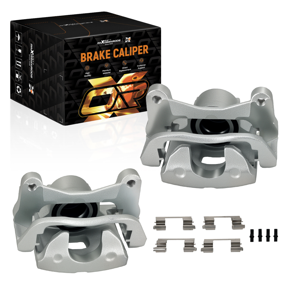Front Left&Right Disc Brake Calipers Set compatible for Jeep Cherokee KL 2014-2018 18-B5529