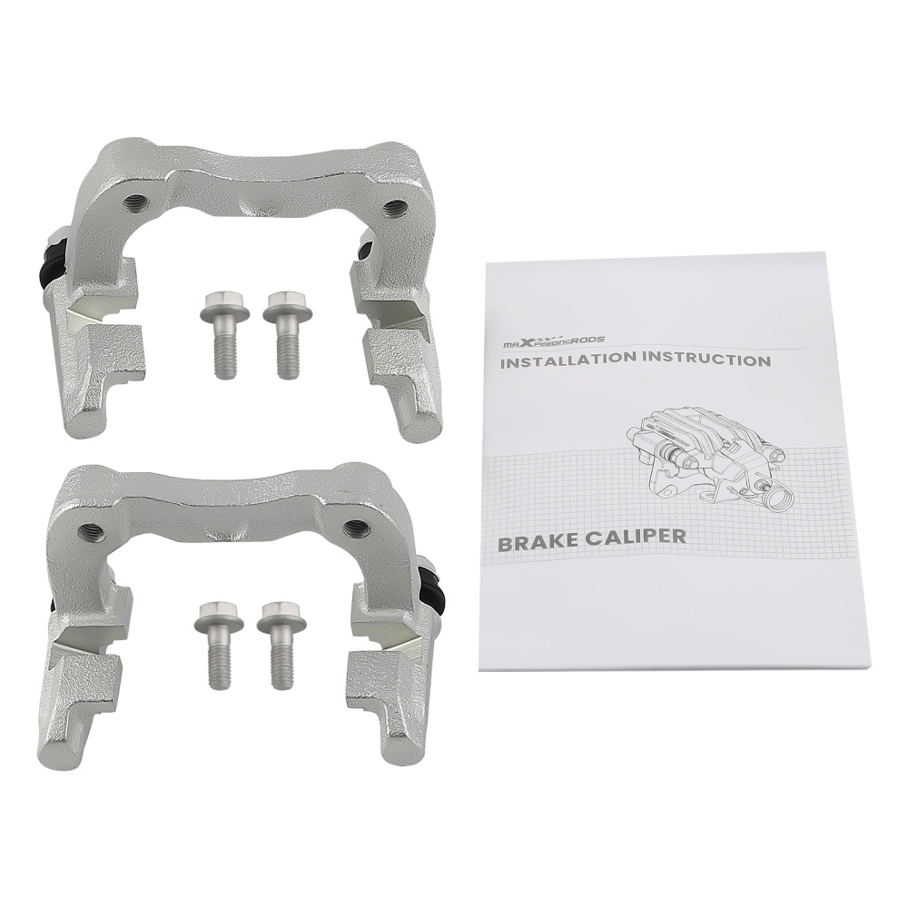 2x Rear Brake Caliper Carrier Bracket Support compatible for VW Skoda Audi A3 compatible for Seat 118mm