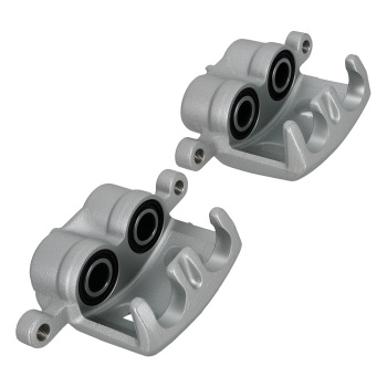 Front L+R Disc Brake Calipers 43mm compatible for Mitsubishi Outlander/Compatible for Peugeot 2001-2013
