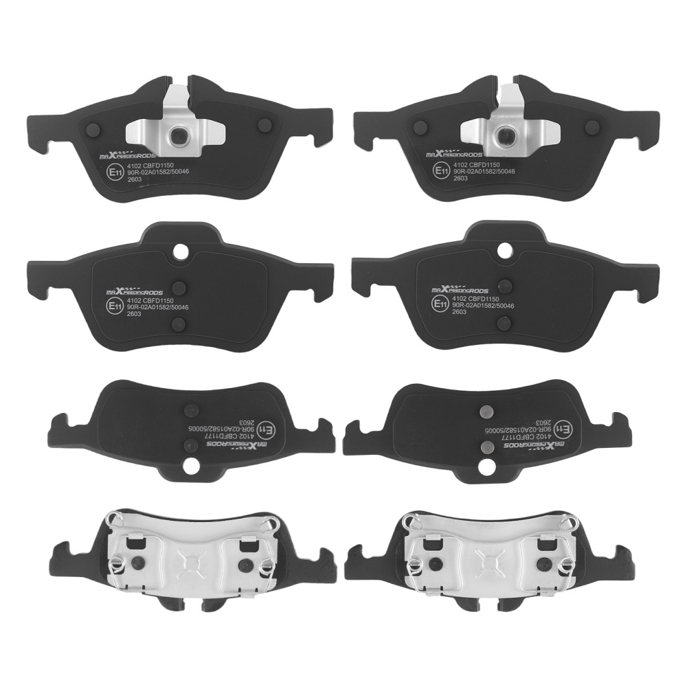 Ant.+Post. Dischi e Pastiglie 276mm compatibile per MINI R50 R53 Cooper One 2001-2006
