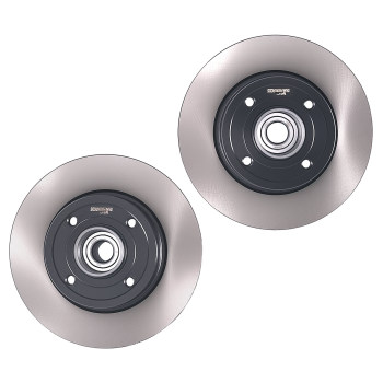 Disques de Frein Ventilés Avant compatible pour Renault Megane II Berline 2003-2010