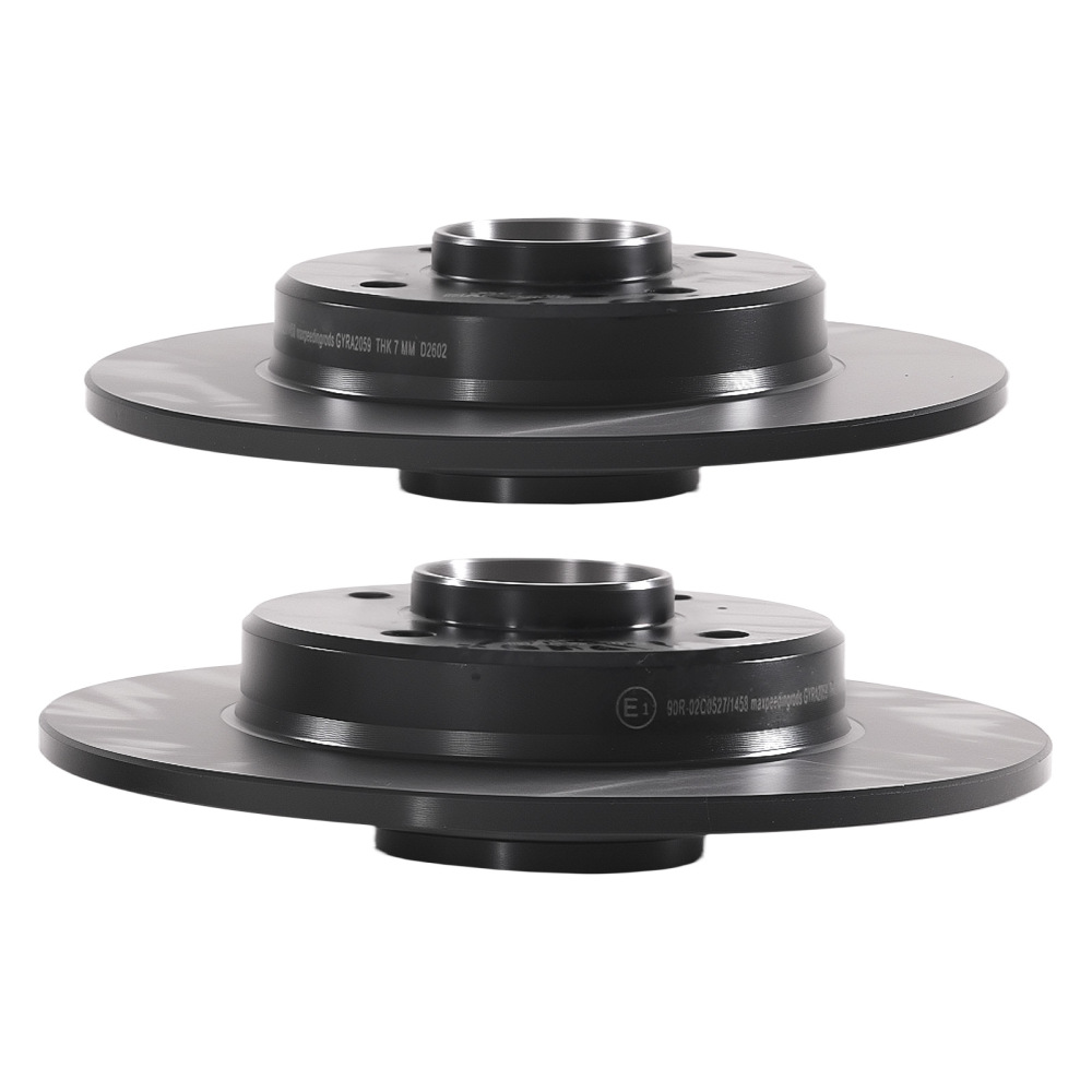 Disques et plaquettes de frein Arrière compatible pour Citroën C4 LC LA 2004-2011 249mm