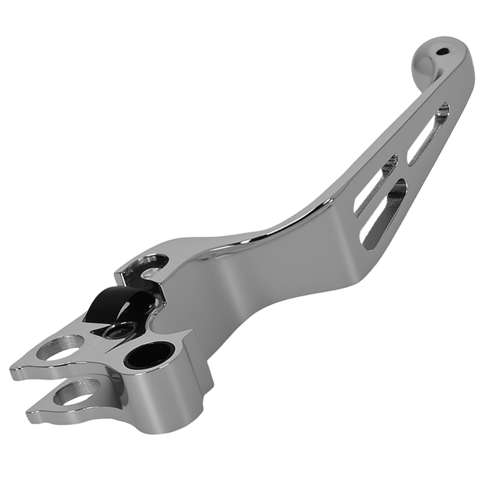Front Aluminum Brake Master Cylinder Lever Pair compatible for Harley Dyna 1996-2017