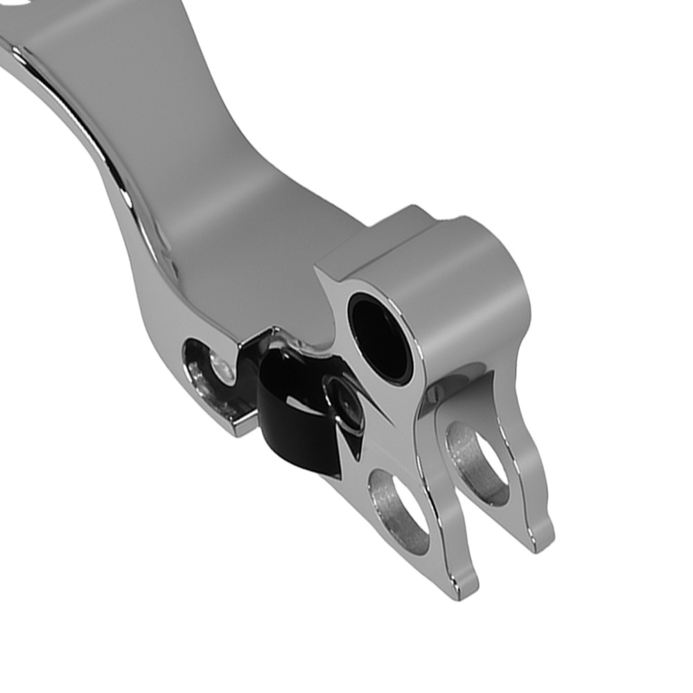 Front Aluminum Brake Master Cylinder Lever Pair compatible for Harley Dyna 1996-2017