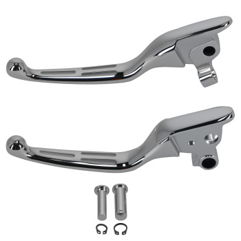 Left Right Aluminum Brake Master Cylinder compatible for Harley Electra Glide 2008-2013