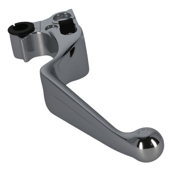 Brake Clutch Lever Pair Chrome compatible for Harley FLHR Road King/Ultr/Touring 1996-2007