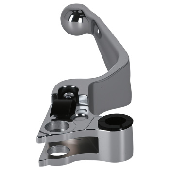 Brake Clutch Lever Pair Chrome compatible for Harley FLHR Road King/Ultr/Touring 1996-2007