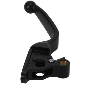 Aluminum Black Brake Clutch Lever compatible for Harley Softail Fat Bob FXFB 2018-2024