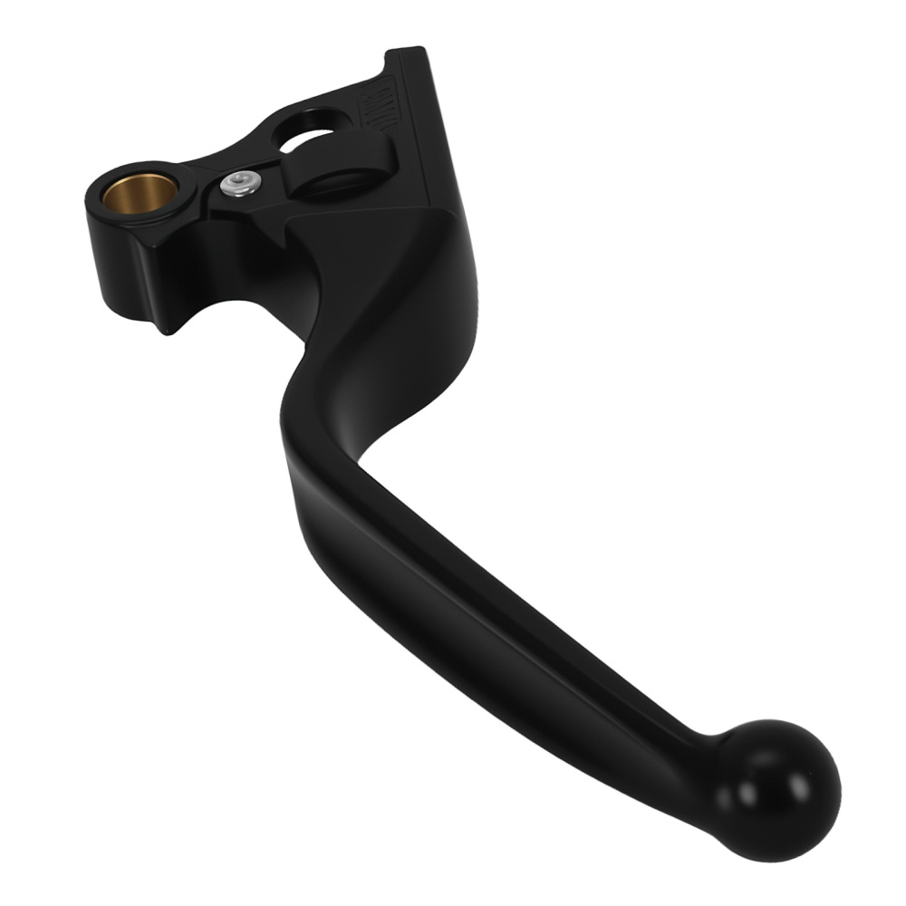 Aluminum Black Brake Clutch Lever compatible for Harley Softail Fat Bob FXFB 2018-2024