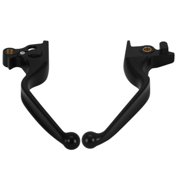 Aluminum Black Brake Clutch Lever compatible for Harley Softail Fat Bob FXFB 2018-2024