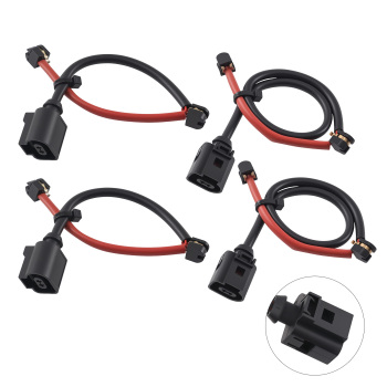 Front and Rear Brake Pad Wear Sensor compatible for Audi Q7 2006-2015 compatible for Porsche Cayenne 2002-10