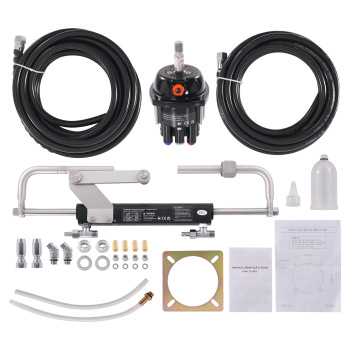 Hydraulic Outboard Steering System Kit compatible for Evinrude E40-E50-E55-E60 compatible for Mercury