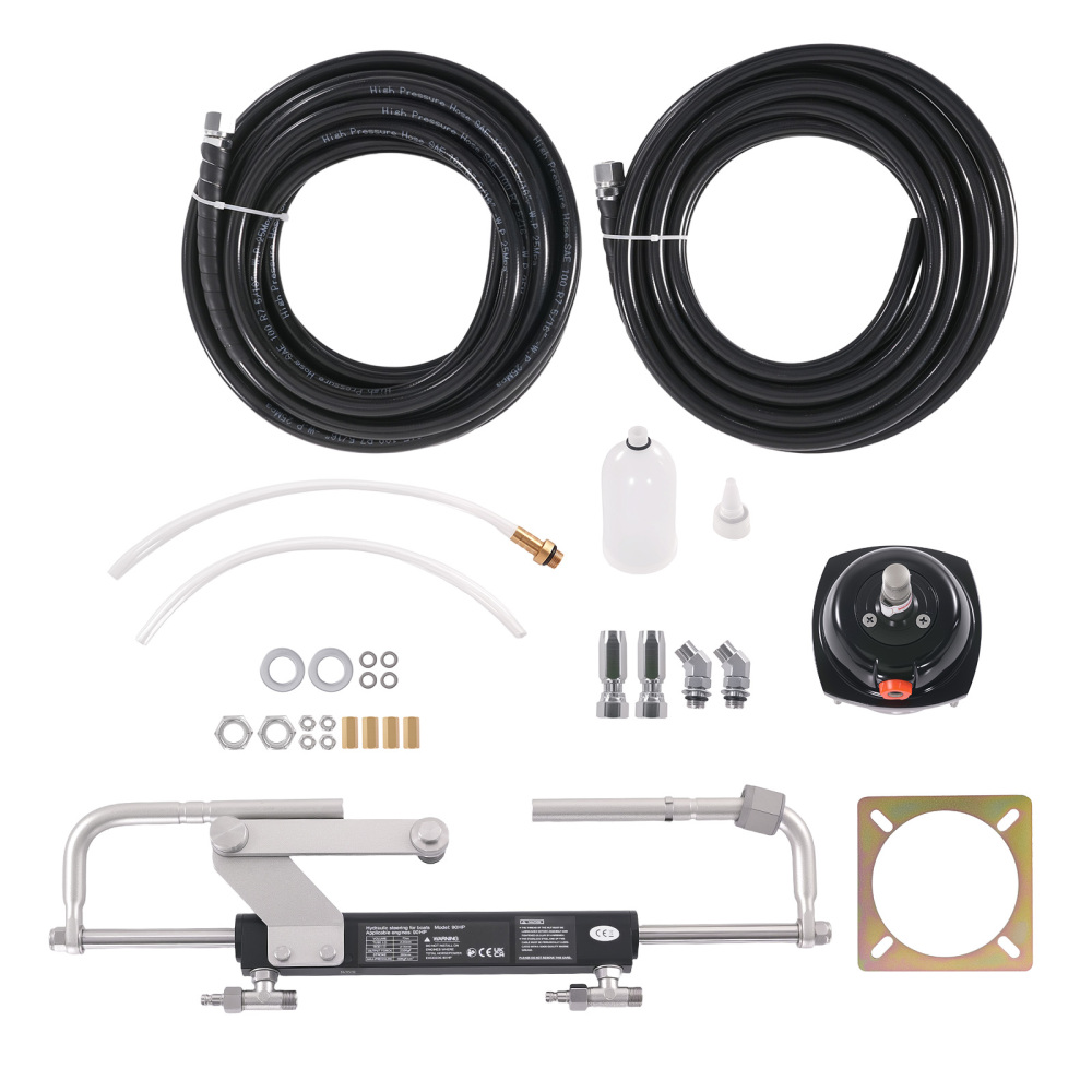 Boat Hydraulic Steering System Kit compatible for Mercury Mariner Yamaha F80 4 Stroke new