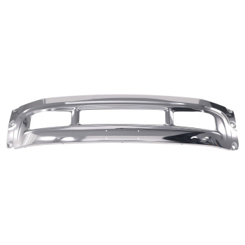 Bumper Face Bar compatible for Ford F-250 F-350 F-550 Super Duty 1999-2004 Split Chrome