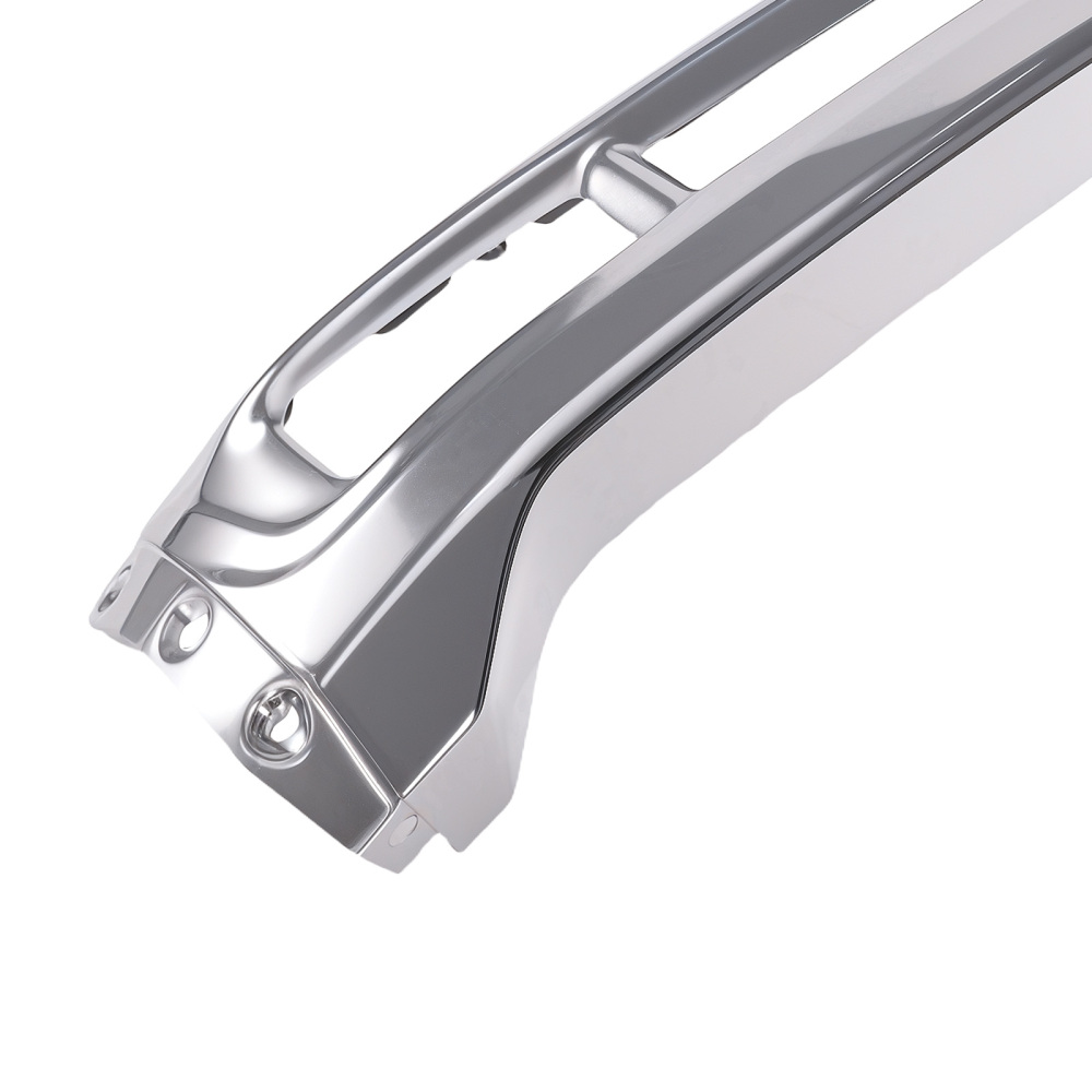 Bumper Face Bar compatible for Ford F-250 F-350 F-550 Super Duty 1999-2004 Split Chrome