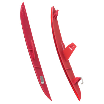 2 X Rear Bumper Reflector compatible for BMW F26 X4 2015 2016 2017 2018 63147338807 Red