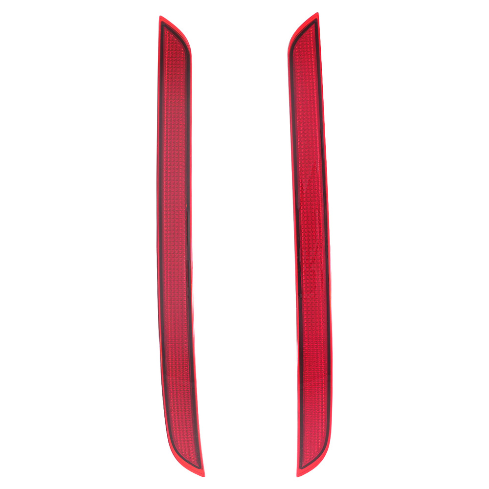 2 X Rear Bumper Reflector compatible for Mercedes-Benz GLE300d 2016 1668200174 1668200074