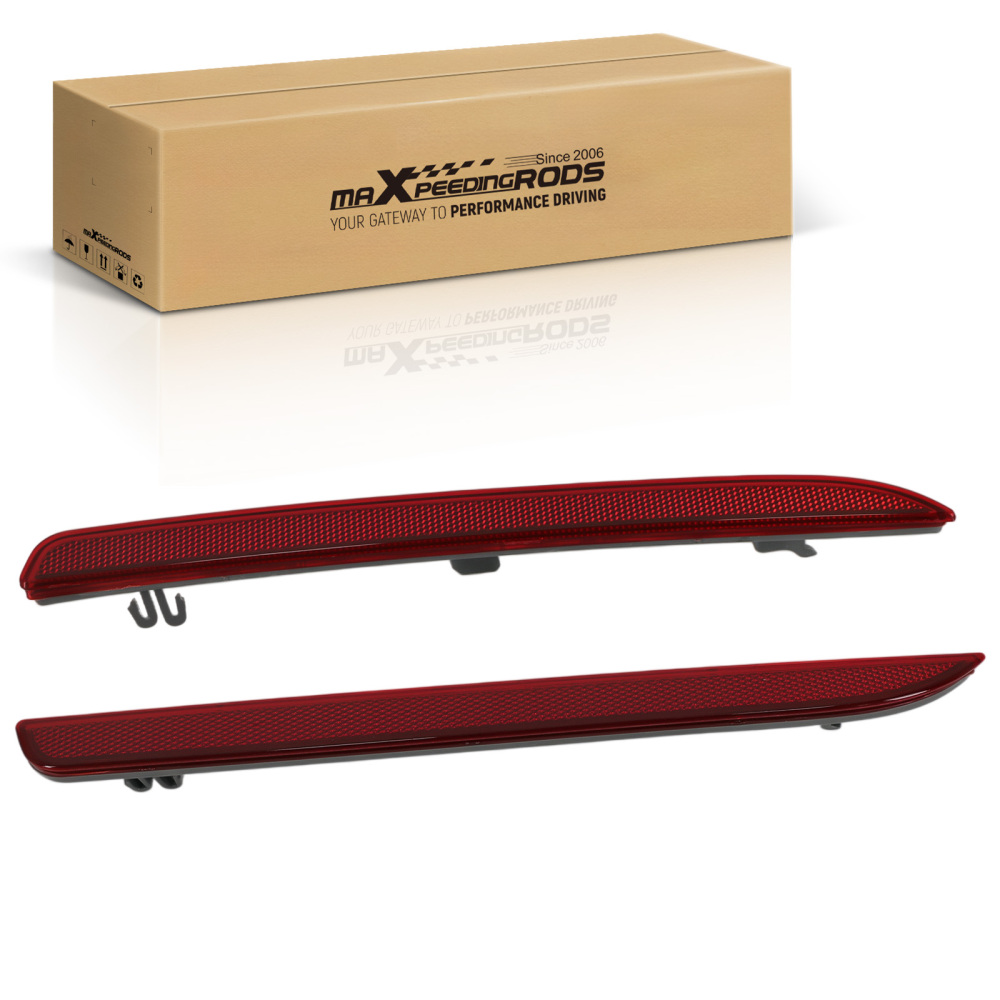 2x Rear Bumper Reflector compatible for Ford Explorer Base Limited 2016-2019 FB5Z15A449D