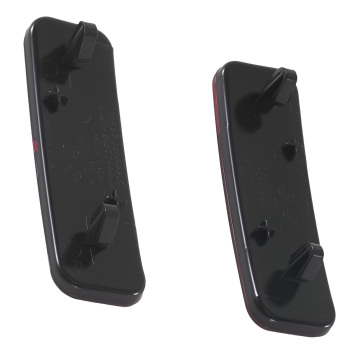 Rear Bumper Reflector Left+Right compatible for Ford Bronco Sport 2021-2024 FO1184123 Red