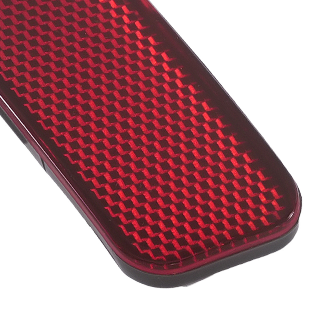 Rear Bumper Reflector Left+Right compatible for Ford Bronco Sport 2021-2024 FO1184123 Red