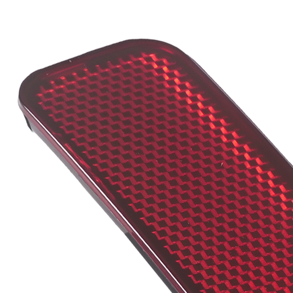 Rear Bumper Reflector Left+Right compatible for Ford Bronco Sport 2021-2024 FO1184123 Red