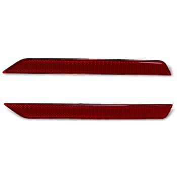 2 X Rear Bumper Reflector compatible for Honda Odyssey 2011-2017 33505TK8A01 33555TK8A01