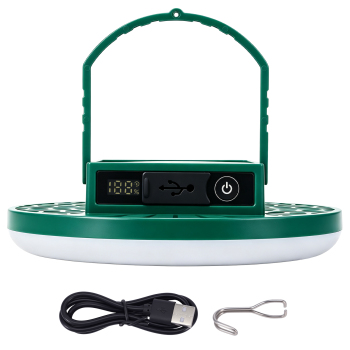 LED Camping Lantern Portable Solar Rechargeable 35W Tent Lamp Yard Camping