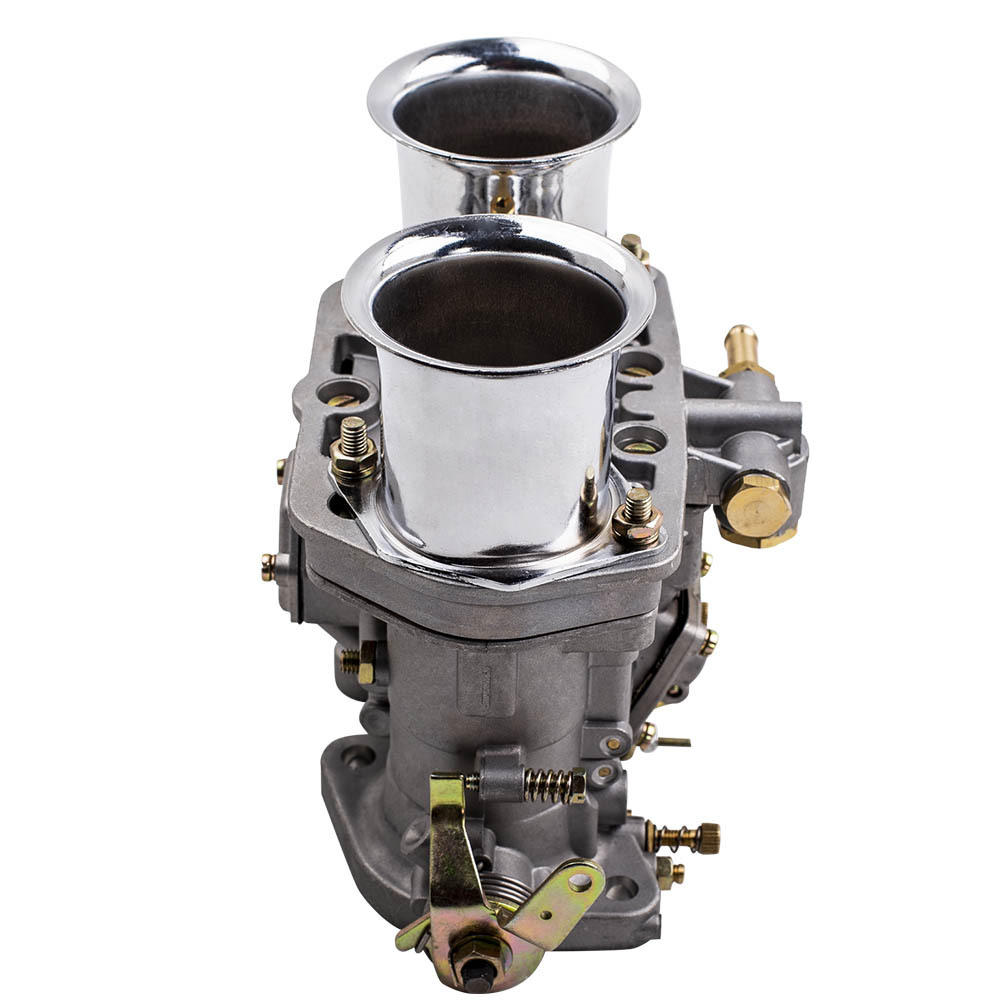 44 IDF 2 BBL 44mm Carburador Compatible para VW Beetle Transporter compatible para Jaguar w / Air Horn