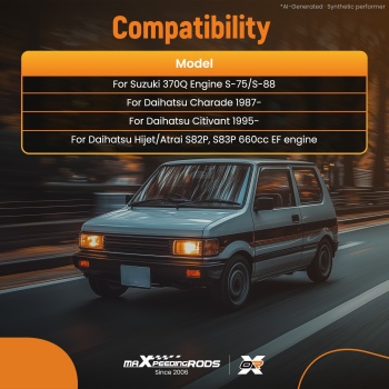 Carburetor Carb compatible for Daihatsu Hijet S82P S83P compatible for Suzuki 370Q S-75/S-88 2110087766
