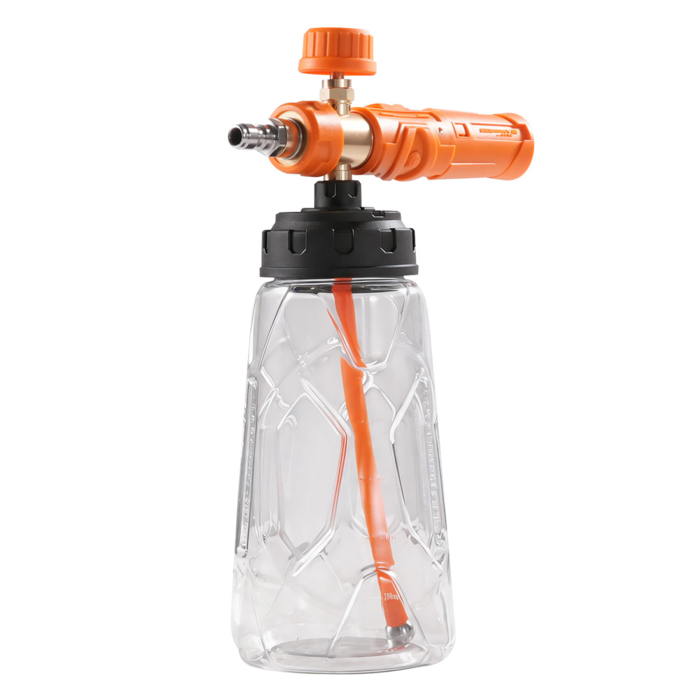 1L Pressure Washer Foam Cannon with Adjustable Nozzle Thick Snow Foam Lance