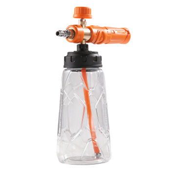 1L Pressure Washer Foam Cannon with Adjustable Nozzle Thick Snow Foam Lance