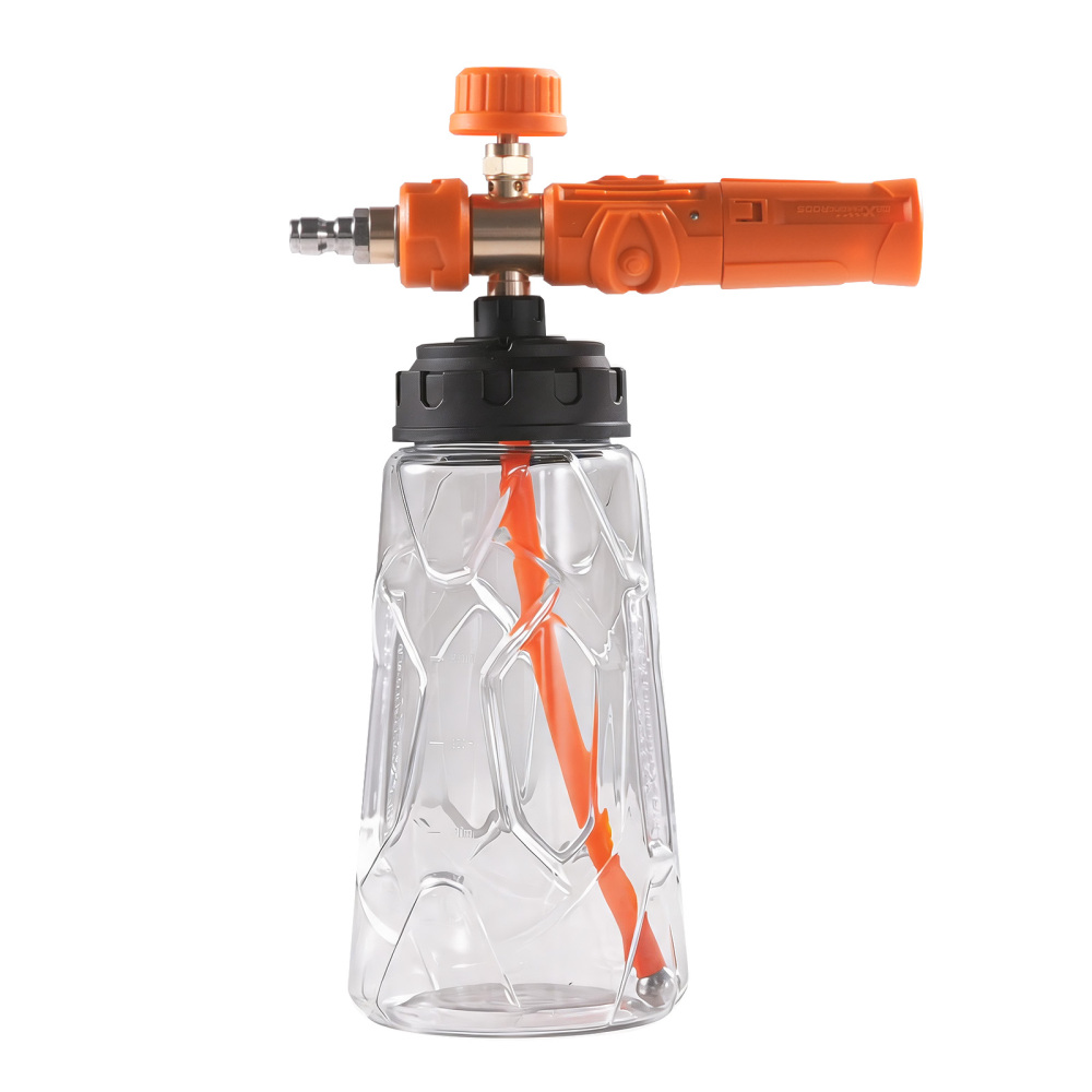 1L Pressure Washer Foam Cannon with Adjustable Nozzle Thick Snow Foam Lance