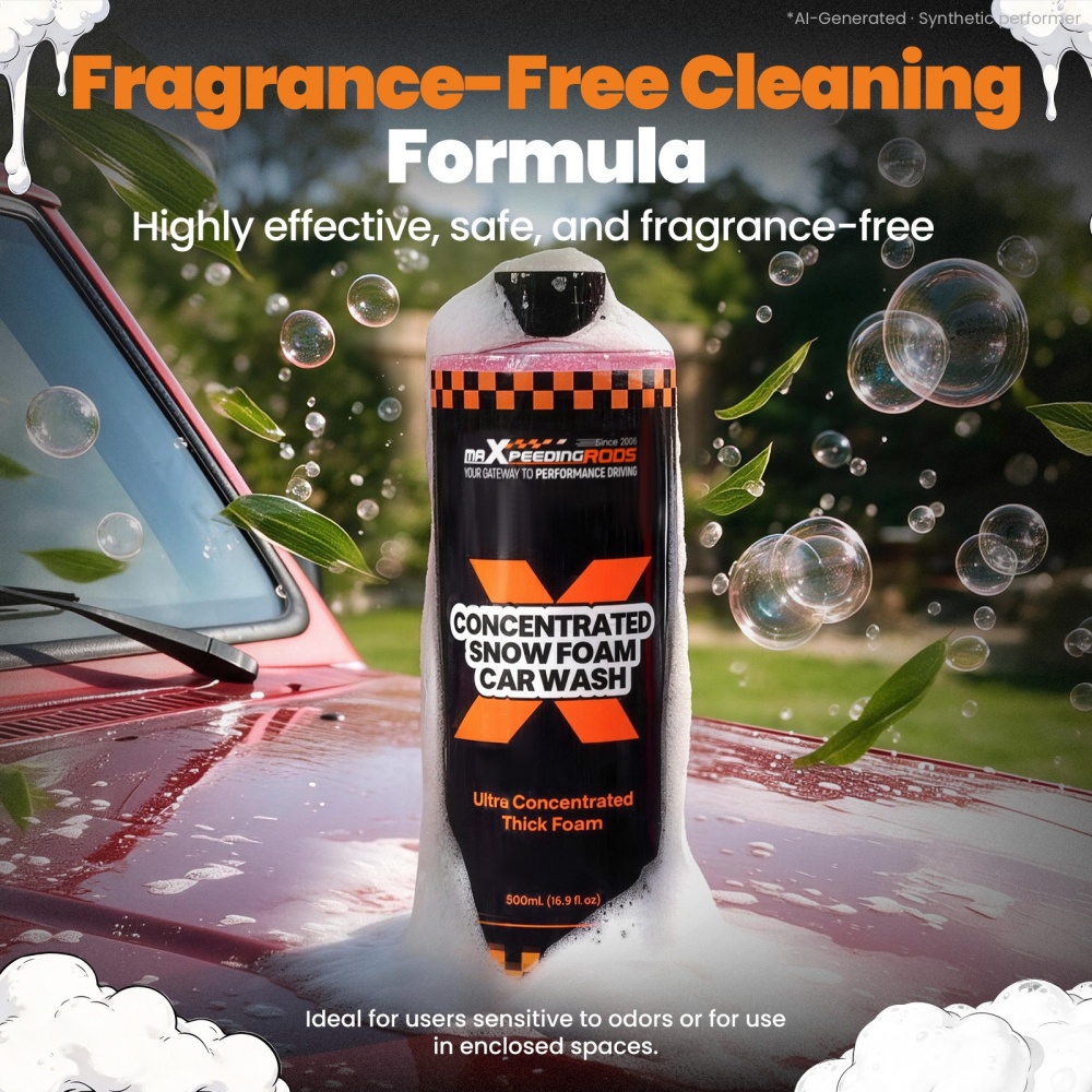 17fl oz Car Wash Shampoo Concentrated Snow Foam Heavy Duty Car Wash Shampoo 1:30
