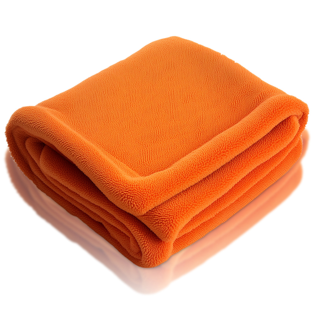 Heavy Duty Car Drying Towel 36x30 Microfiber Cleaning Cloth 1200GSM Drying Rag
