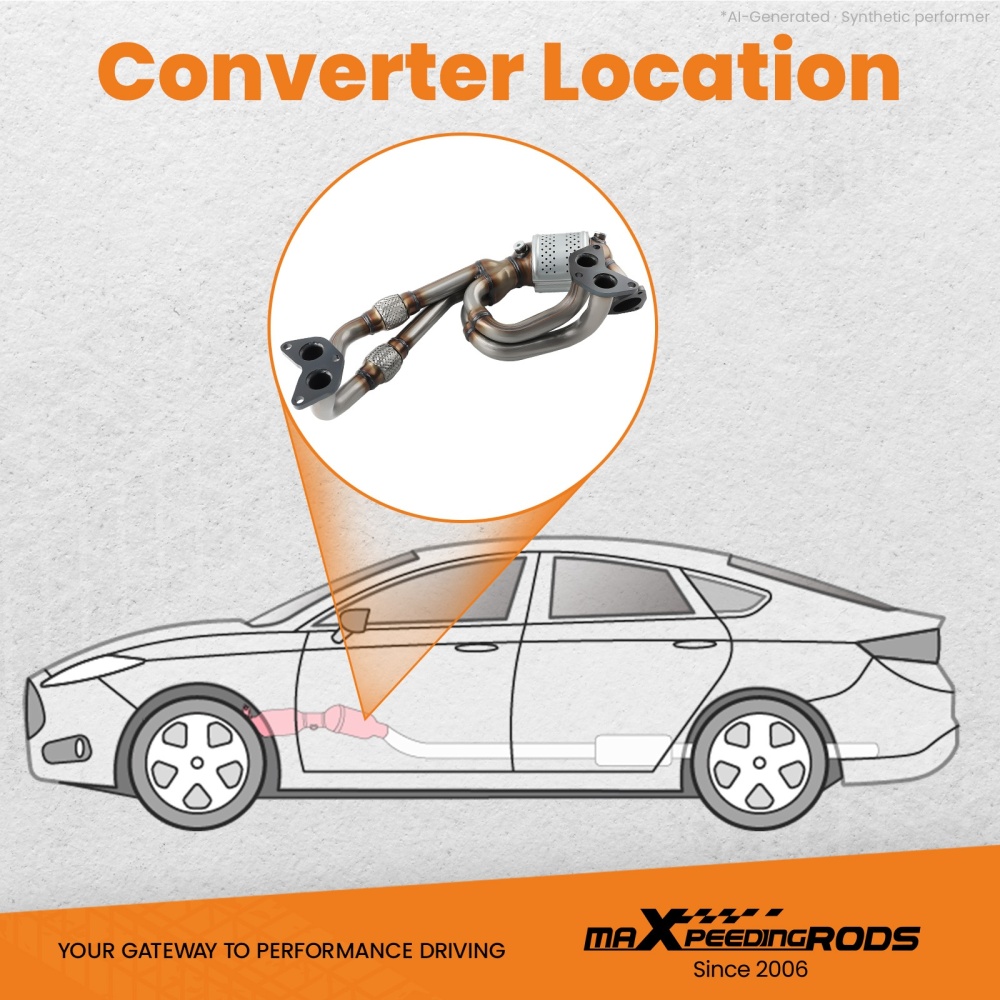 New Catalytic Converter compatible for Subaru Forester H4 2.5L Engine 2005-2010 EPA