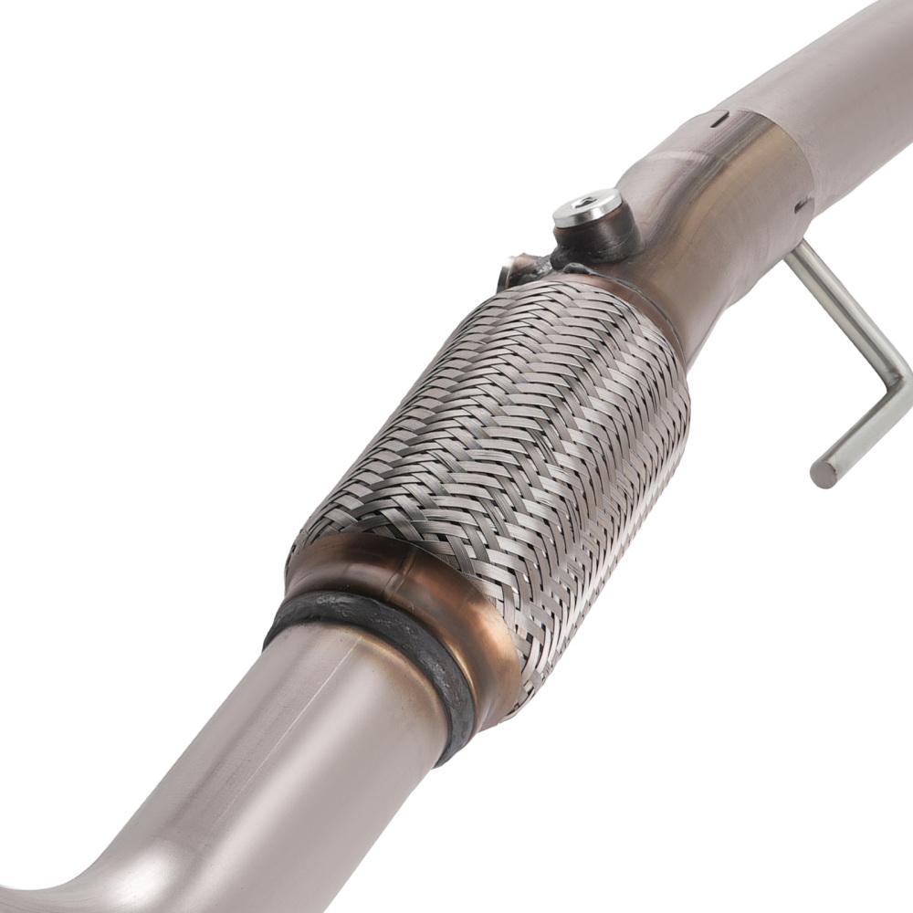 Front Flex Pipe W/Catalytic Converter compatible for Toyota Camry 2007-2011 2.4L Direct-Fit