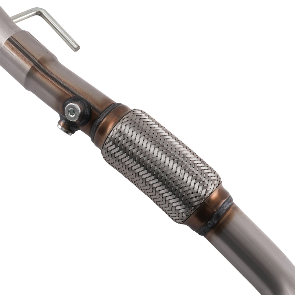 Front Flex Pipe W/Catalytic Converter compatible for Toyota Camry 2007-2011 2.4L Direct-Fit