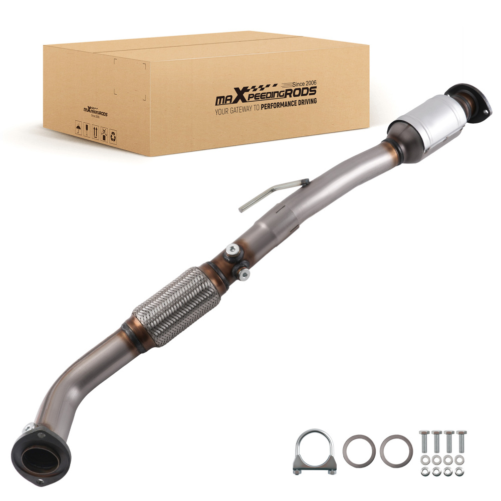 Front Flex Pipe W/Catalytic Converter compatible for Toyota Camry 2007-2011 2.4L Direct-Fit